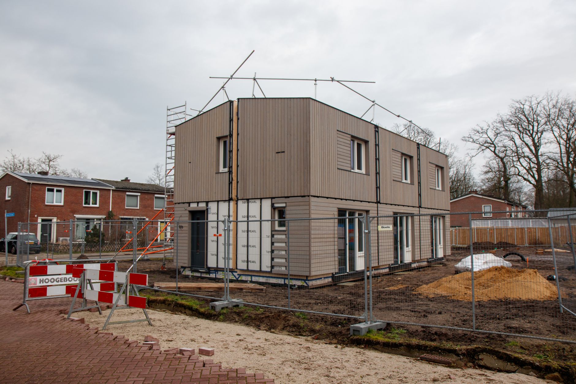 Social housing development under construction