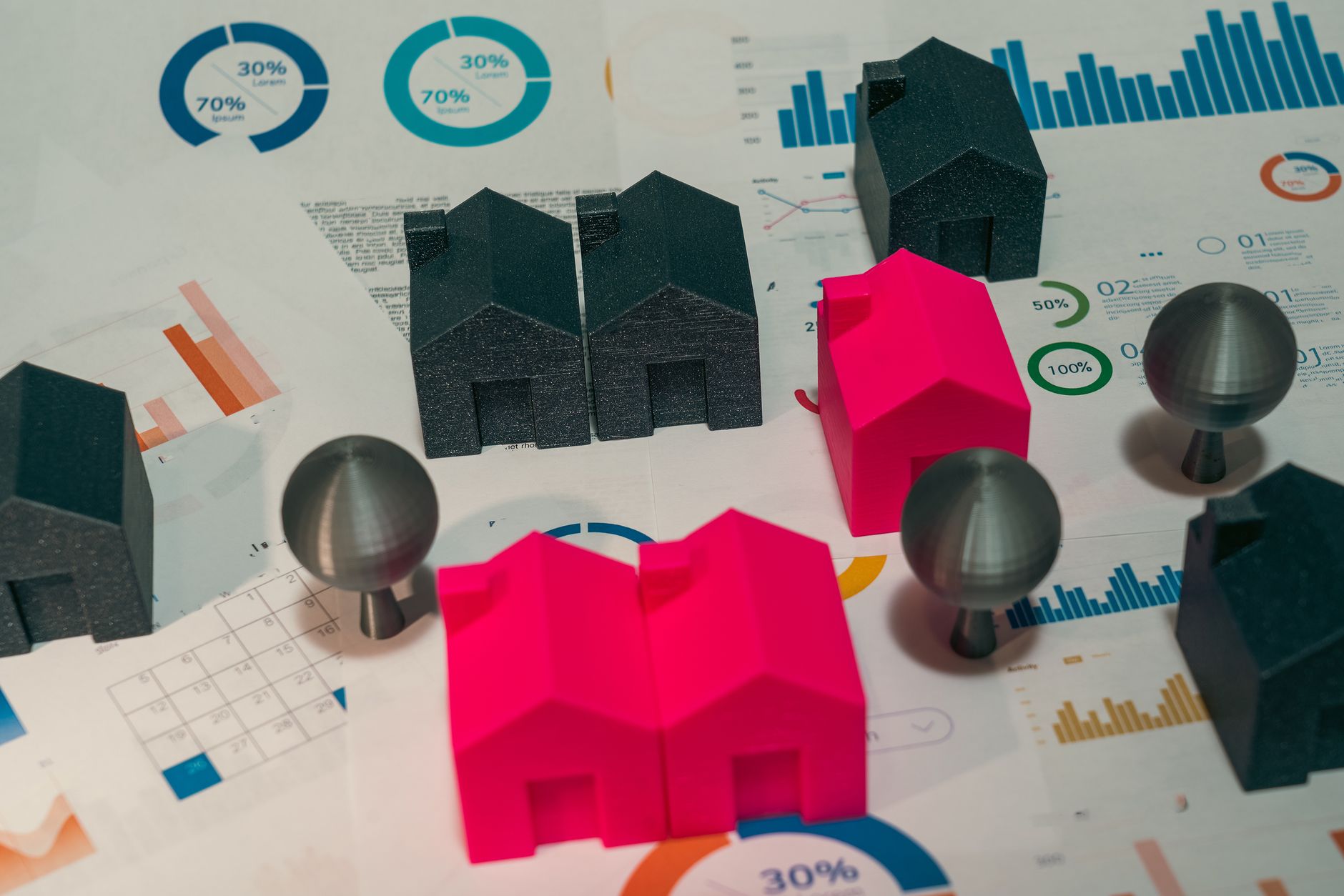 Infographic showing UK housing affordability crisis statistics