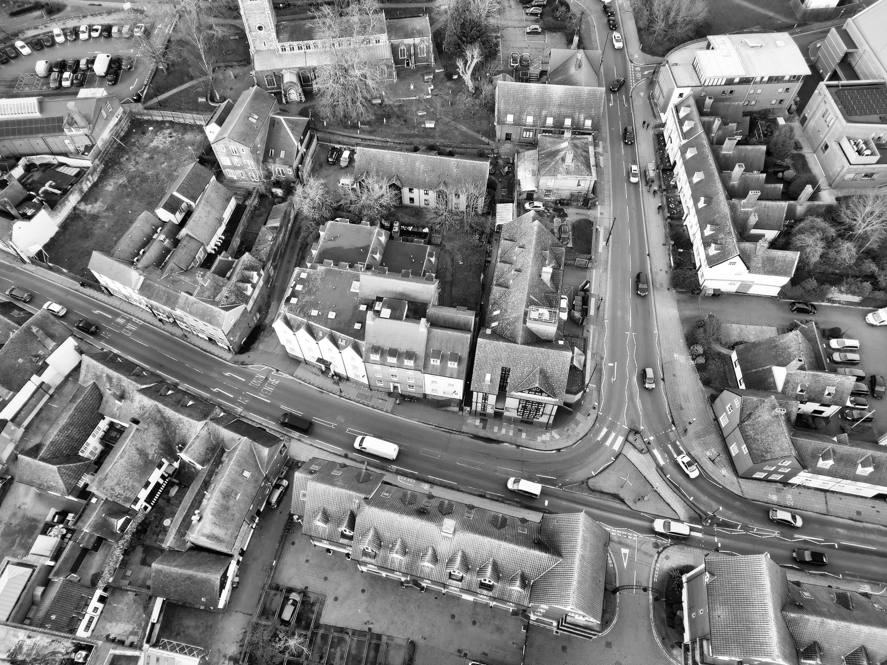 St Helen's Street in Ipswich showing the vacant units in question