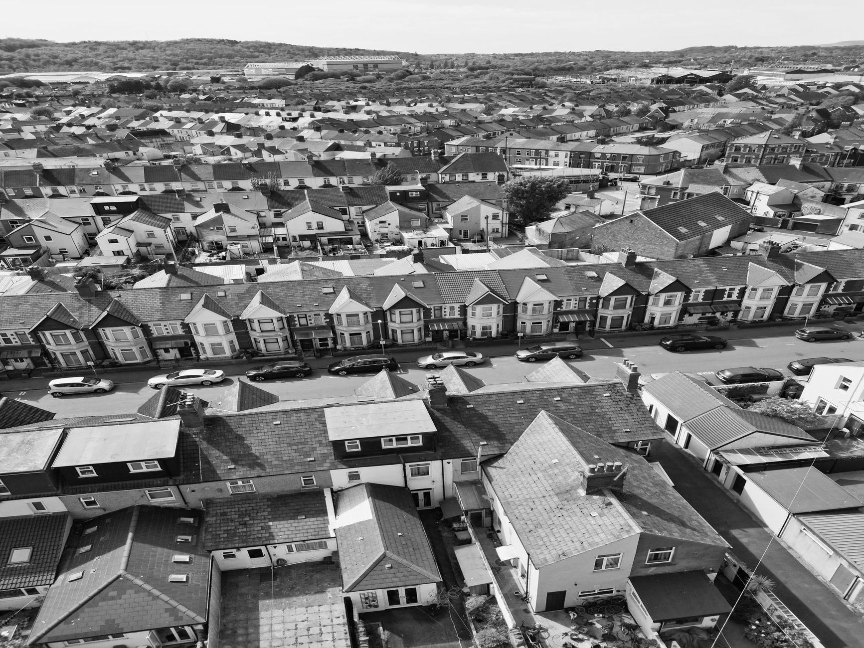 Social housing development in Wales