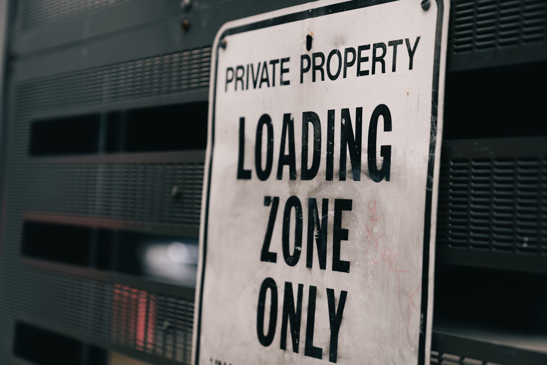  HMO property exterior with 'Planning Refused' notice