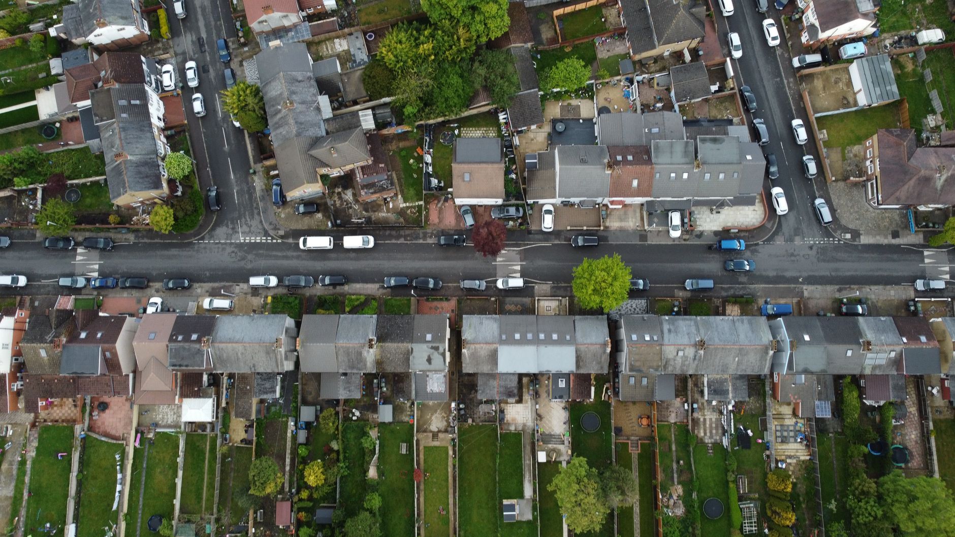 Social housing development in a UK city
