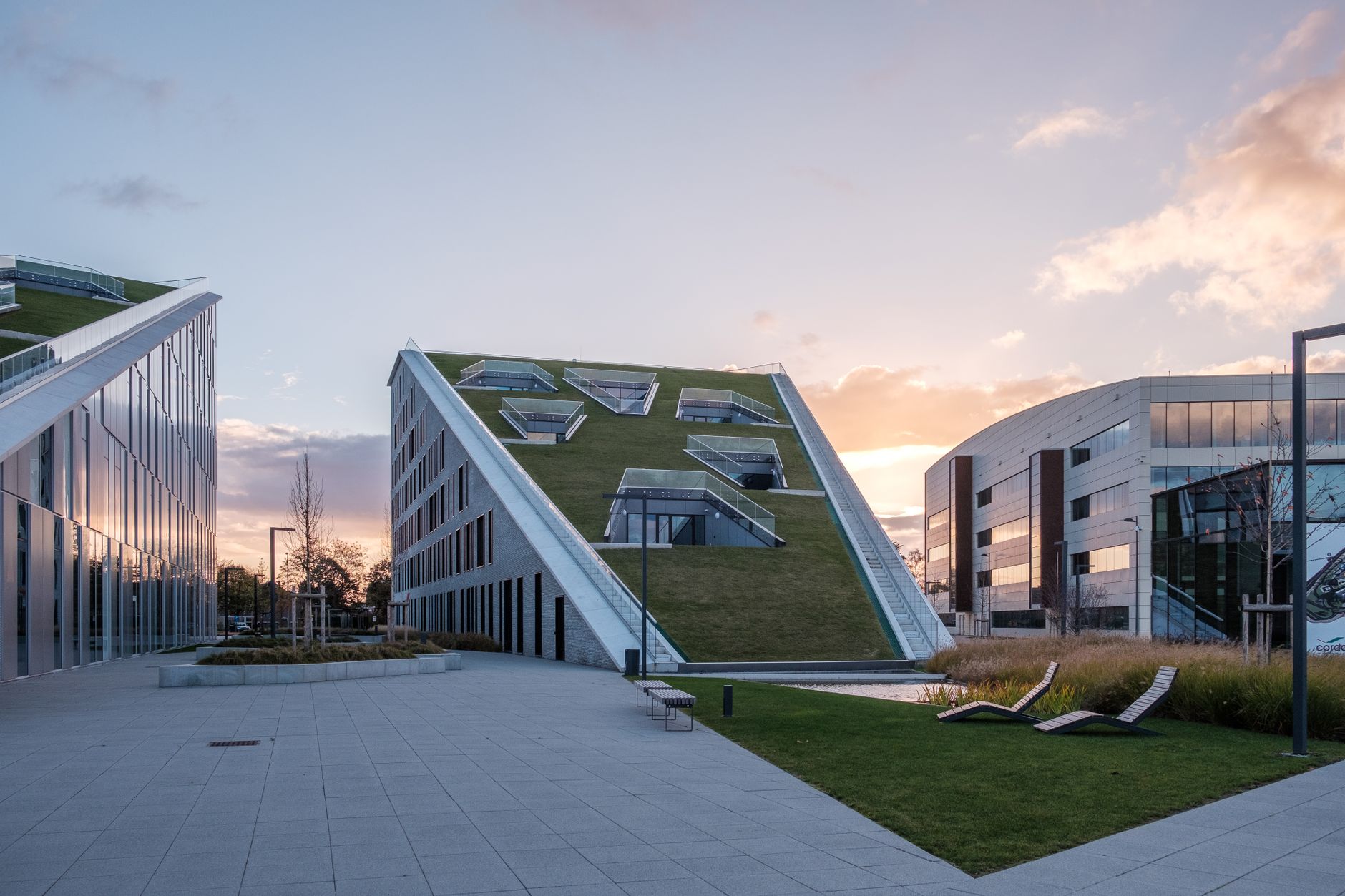 Modern supported housing facility with communal spaces