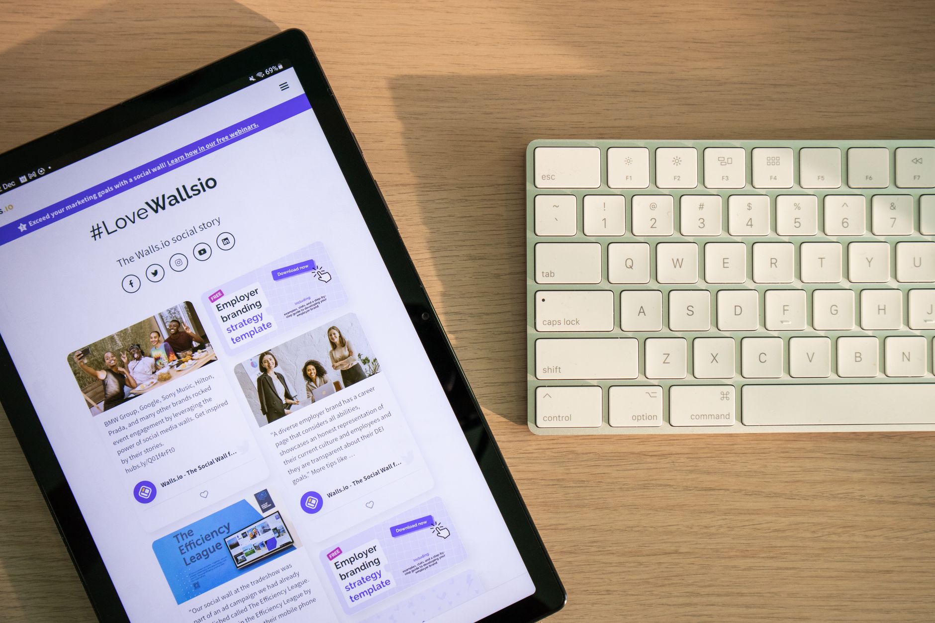 Social Home platform dashboard