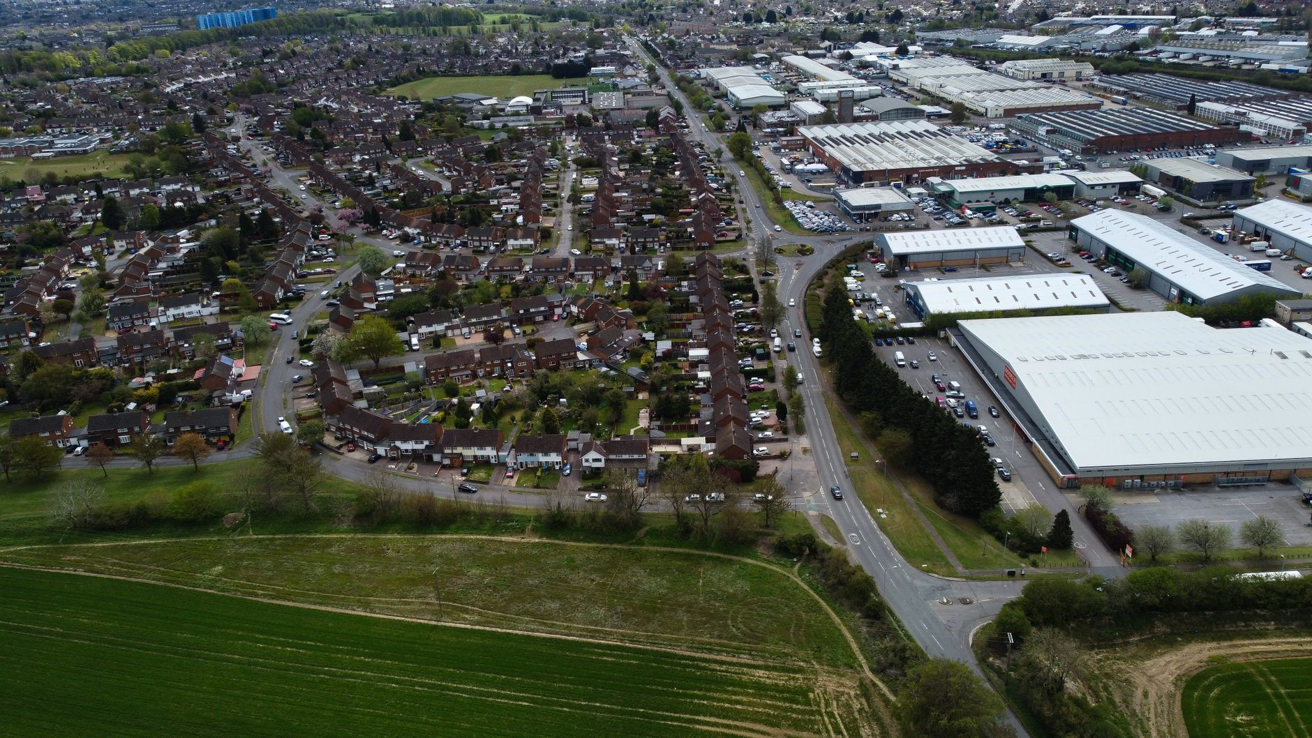 Housing development in Kidderminster