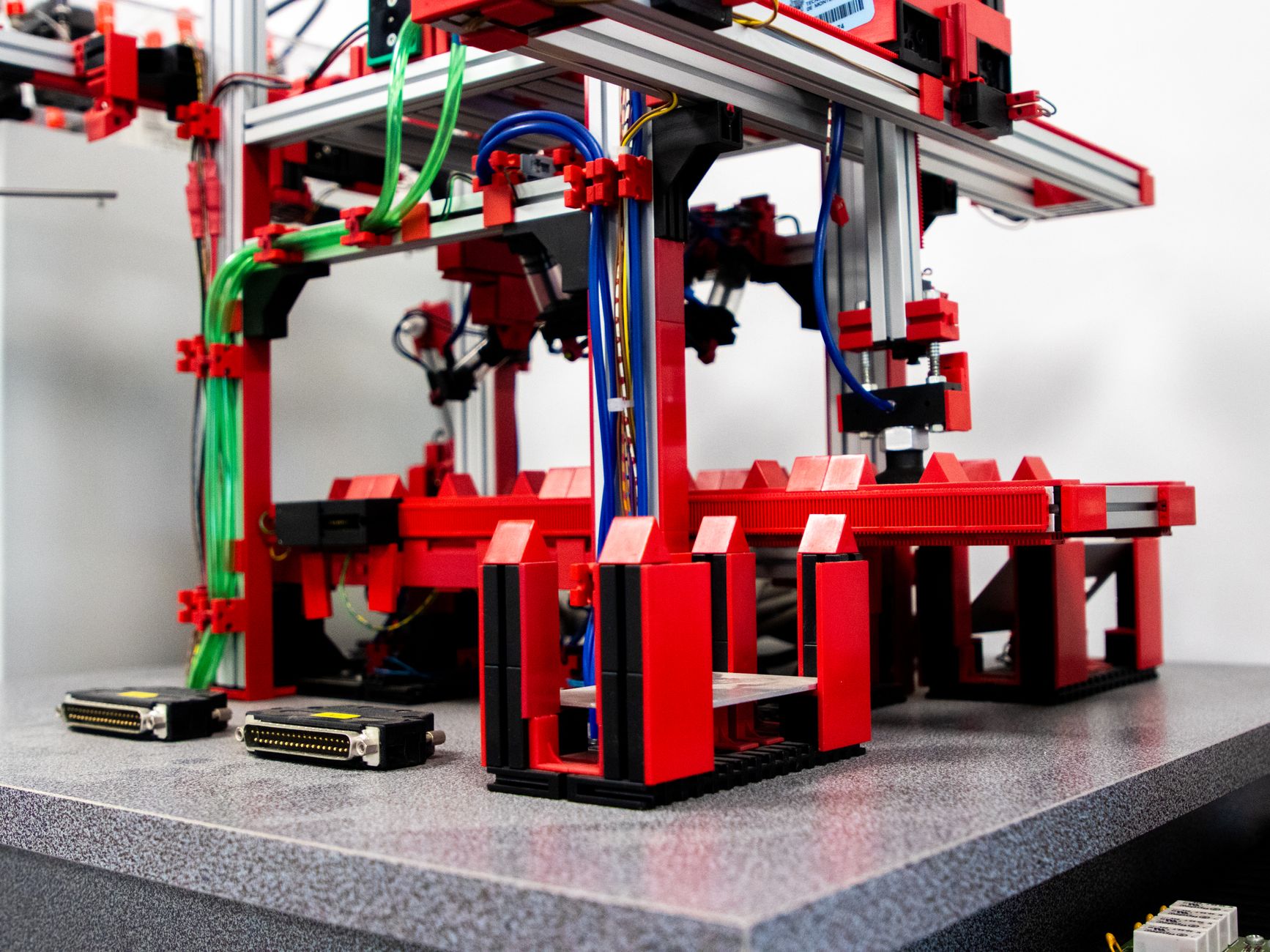 Construction robot assembling housing components