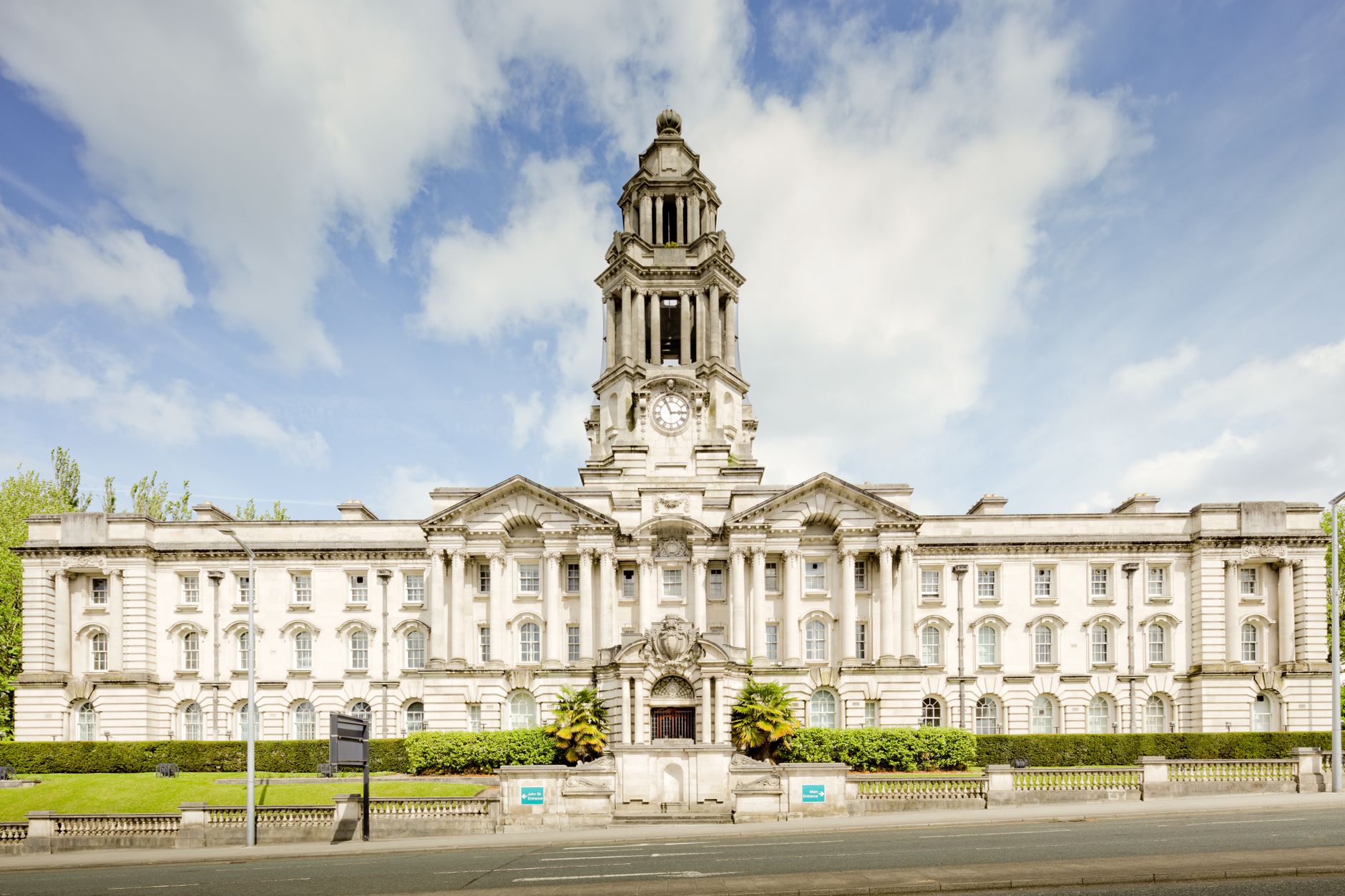 Warrington Borough Council building exterior