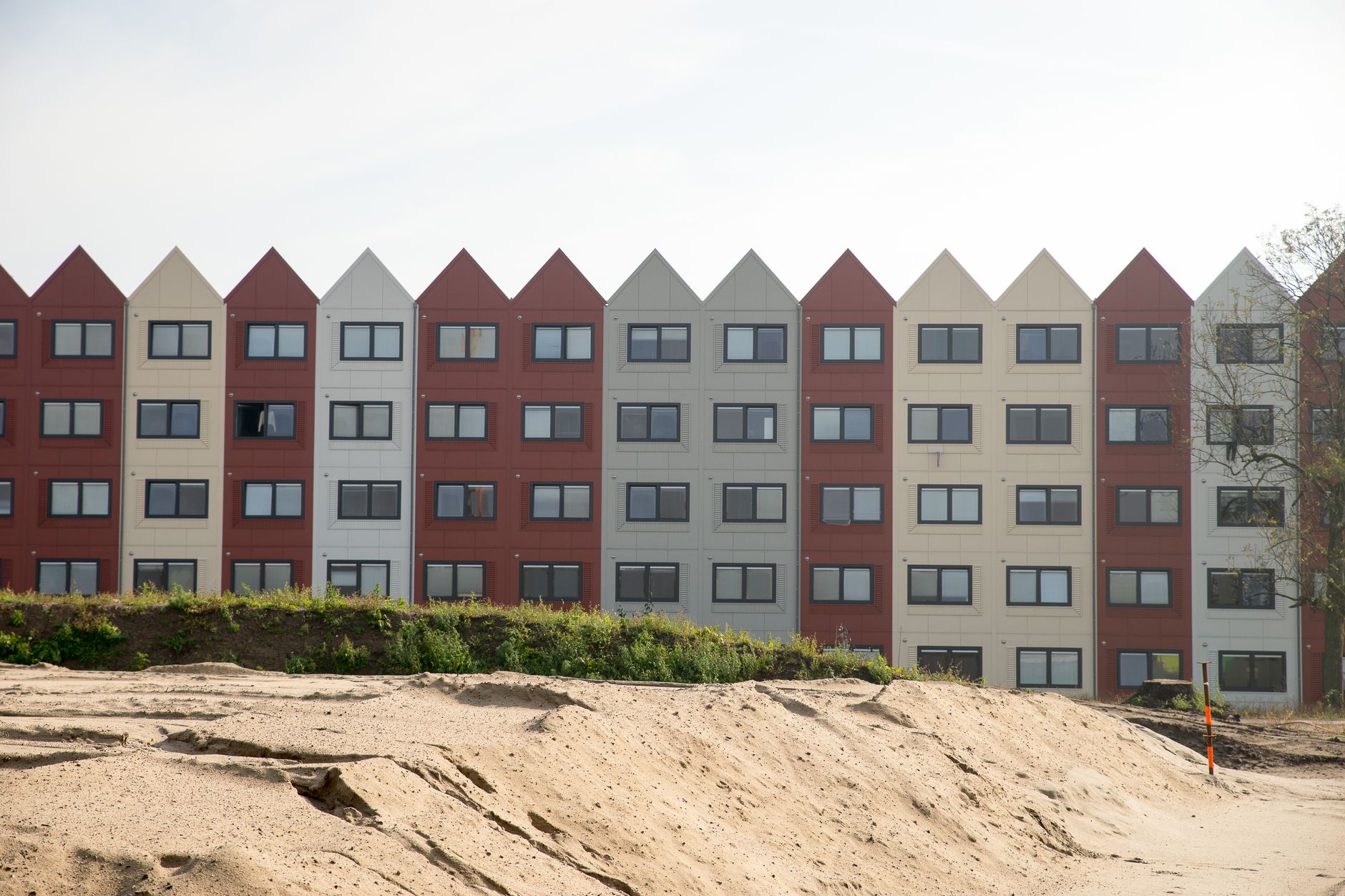 Artist's impression of the new social housing development at Phoenix School site