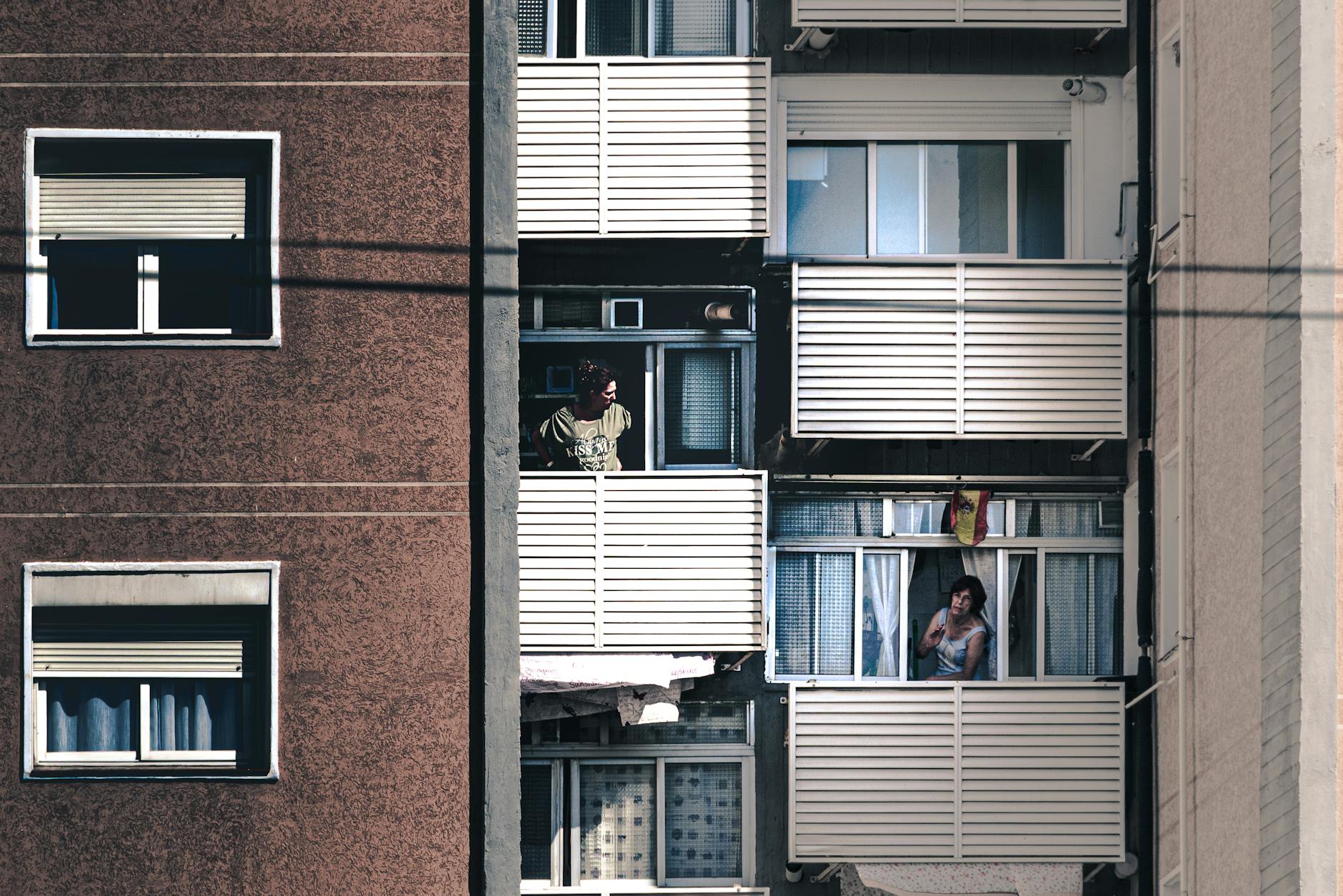 Social housing resident