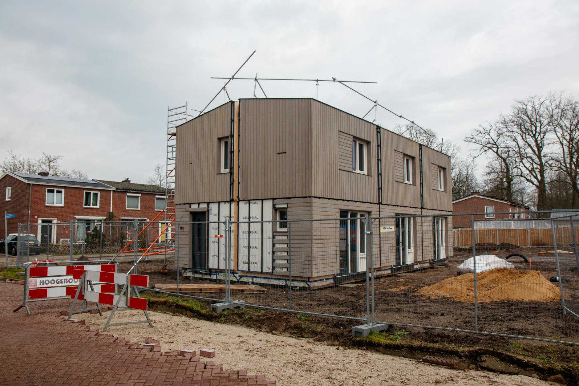 Social housing development under construction