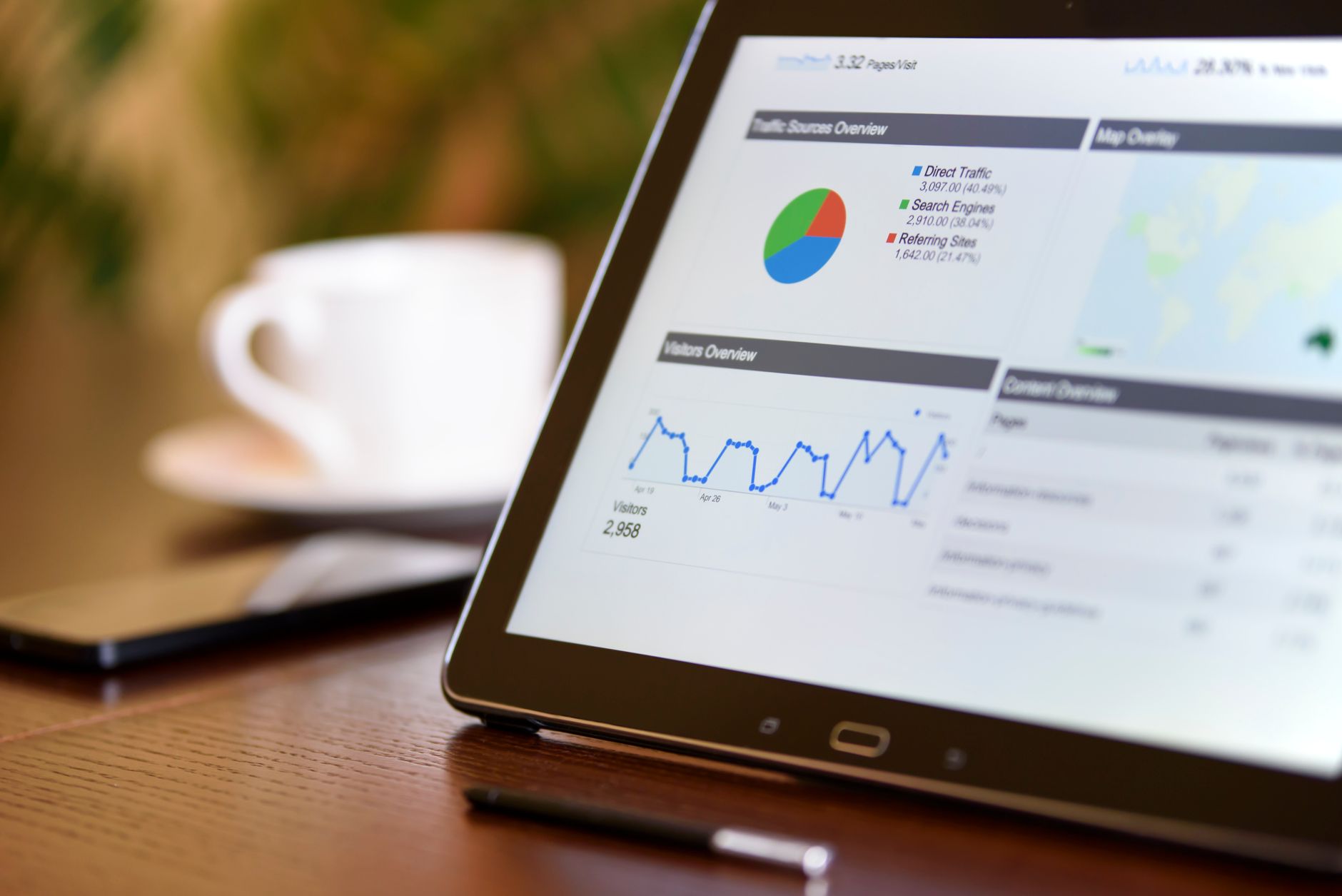 Data analytics dashboard showing housing statistics - digital tools for fraud detection