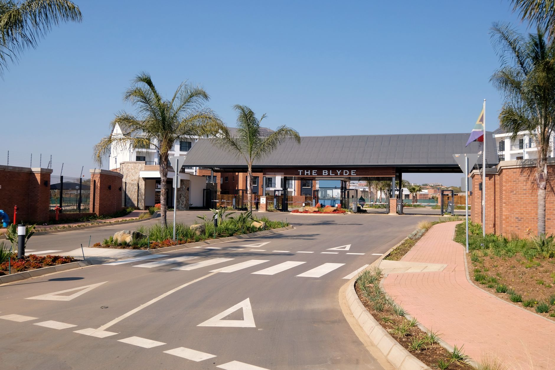 Social housing development with a focus on safety and security