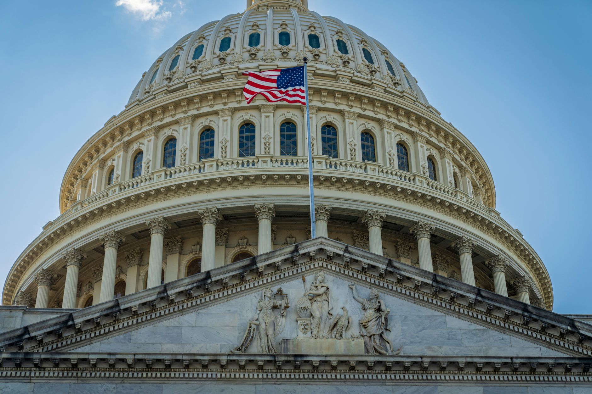 US Capitol Building with housing policy banner - representing legislative changes in housing