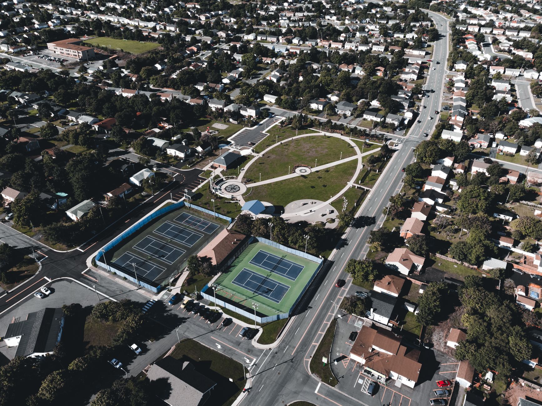 Supported housing facility showing community spaces